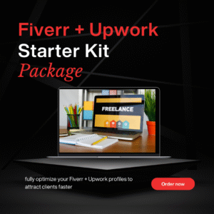 Fiverr + Upwork Seller profile creation